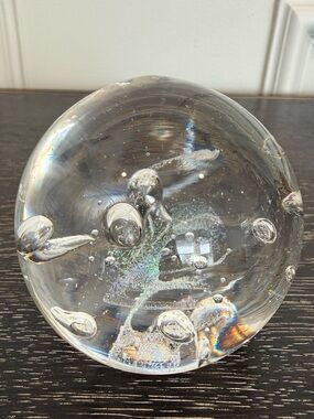 Handblown Studio Art Glass Paperweight